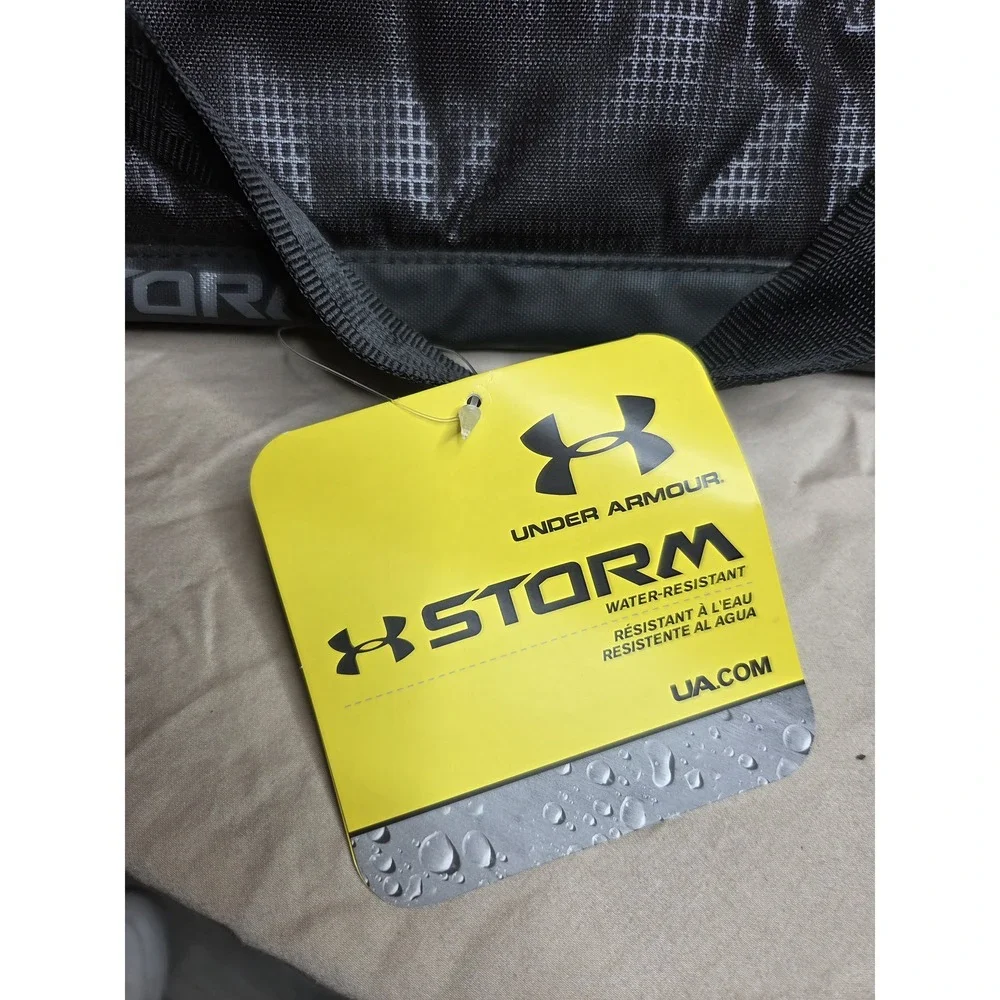 Under Armour Storm Chase Rice Duffle Bag Black NWT MSRP $79